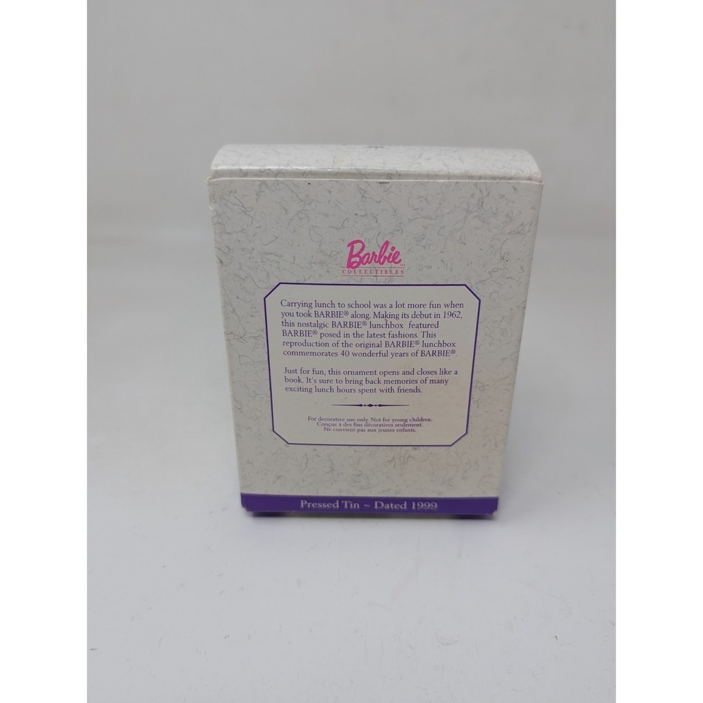 1999 Hallmark Keepsake Ornament - Barbie Anniversary Edition New In Box/Wrap - Picture 2 of 7